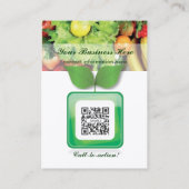 Visitenkarte-Kalender-Frischware Visitenkarte (Rückseite)