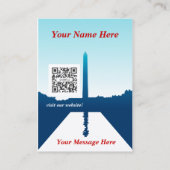 Visitenkarte-Kalender-nationale Monumente 2015 Visitenkarte (Rückseite)