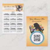 Visitenkarte-Kalender-Parfüm 2015 Visitenkarte (Vorne/Hinten)