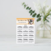 Visitenkarte-Kalender-Parfüm Visitenkarte (Stehend Vorderseite)