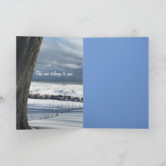 Visitenkarte Karte (Innenseite)