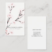 Visitenkarte - Kirschblüten (Vorne/Hinten)