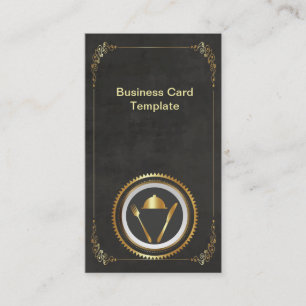 Visitenkarte Klasse für feine Ernährung