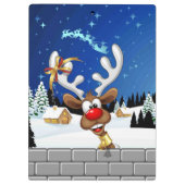 Visitenkarte Klemmbrett (Rückseite)