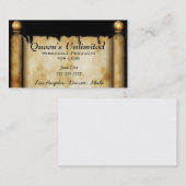 Visitenkarte-königlicher Entwurf Visitenkarte (Vorne/Hinten)