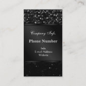 Visitenkarte KristallBling Strass (Rückseite)