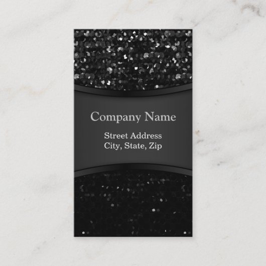 Visitenkarte KristallBling Strass (Vorderseite)