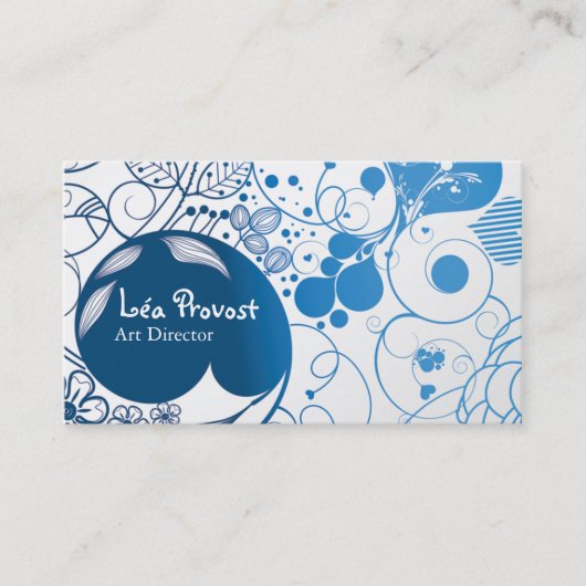 Visitenkarte Kunst Director (Vorderseite)