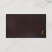 Visitenkarte Leder (Rückseite)