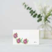 Visitenkarte/Lilly's Visitenkarte (Stehend Vorderseite)