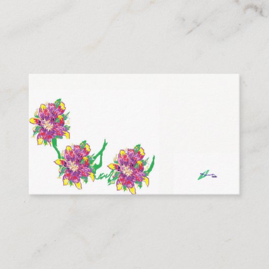 Visitenkarte/Lilly's Visitenkarte (Vorderseite)