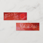 Visitenkarte "Make-up Artist" (Vorne/Hinten)
