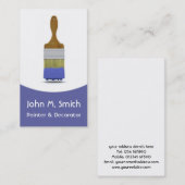 Visitenkarte malen und verzierend (Vorne/Hinten)