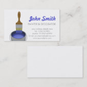 Visitenkarte malen und verzierend (Vorne/Hinten)