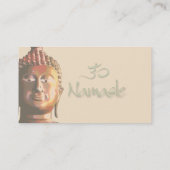 Visitenkarte, Meditation und Symbol Visitenkarte (Rückseite)