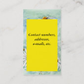 Visitenkarte "Milcherzeugnisse" (Rückseite)