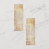 Visitenkarte Mini (Vorne/Hinten)