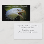 Visitenkarte mit Adler (Vorne/Hinten)