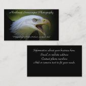 Visitenkarte mit Adler (Vorne/Hinten)