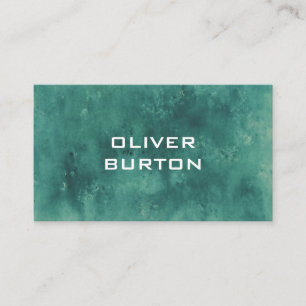 Visitenkarte mit Aquarelltextur.
