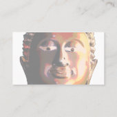 Visitenkarte mit Bambusbaum und Zen-Kanji (Rückseite)