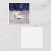 VISITENKARTE MIT ENDLOSEN VERGNÜGUNGSHÄNDEN (Vorne/Hinten)