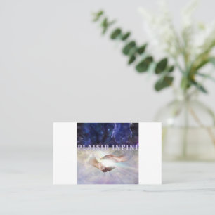 VISITENKARTE MIT ENDLOSEN VERGNÜGUNGSHÄNDEN