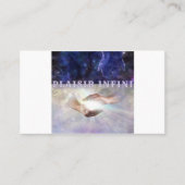 VISITENKARTE MIT ENDLOSEN VERGNÜGUNGSHÄNDEN (Vorderseite)