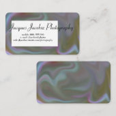 Visitenkarte mit Hintergrund der Retro-Gefärbte Kr (Vorne/Hinten)