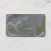 Visitenkarte mit Hintergrund der Retro-Gefärbte Kr (Rückseite)