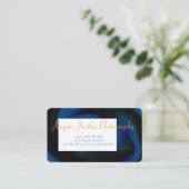 Visitenkarte mit Hintergrund der Retro-Gefärbte Kr (Stehend Vorderseite)