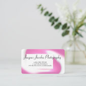 Visitenkarte mit Hintergrund der Retro-Gefärbte Kr (Stehend Vorderseite)