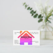 Visitenkarte mit House Graphic - HAMbyWG (Stehend Vorderseite)