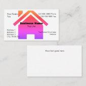 Visitenkarte mit House Graphic - HAMbyWG (Vorne/Hinten)