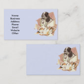 Visitenkarte mit Hund und Katze (Vorne/Hinten)
