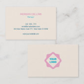 Visitenkarte mit Ihrem Logo (Vorne/Hinten)