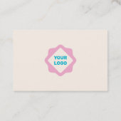 Visitenkarte mit Ihrem Logo (Rückseite)