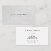 Visitenkarte mit modernem Hintergrund (Vorne/Hinten)