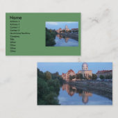 Visitenkarte mit Panoramablick (Vorne/Hinten)