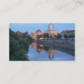 Visitenkarte mit Panoramablick (Rückseite)