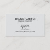 Visitenkarte mit QR-Code (Rückseite)