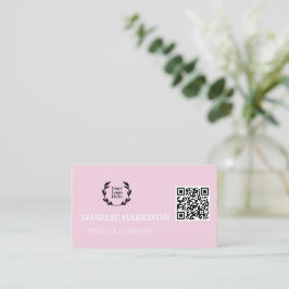 Visitenkarte mit QR-Code