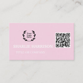 Visitenkarte mit QR-Code