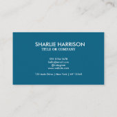 Visitenkarte mit QR-Code (Rückseite)