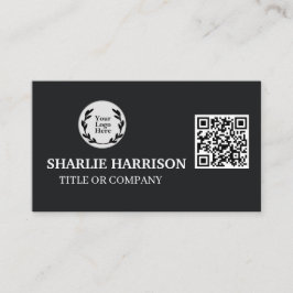 Visitenkarte mit QR-Code