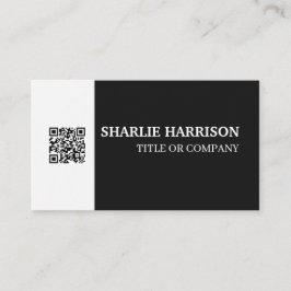 Visitenkarte mit QR-Code