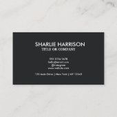 Visitenkarte mit QR-Code (Rückseite)