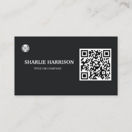 Visitenkarte mit QR-Code