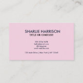 Visitenkarte mit QR-Code (Rückseite)