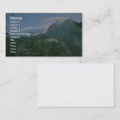 Visitenkarte mit vollfarbigem Hintergrund (Vorne/Hinten)